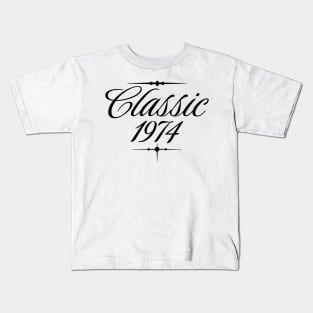 Classic 1974 v4 Kids T-Shirt